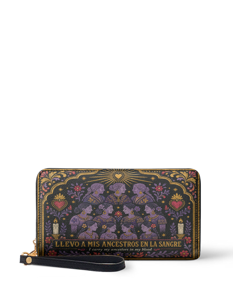 "Llevo a mis ancestros en la sangre" ver.3 Long Wallet