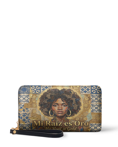 "Mi Raíz es Oro" ver.3 Long Wallet