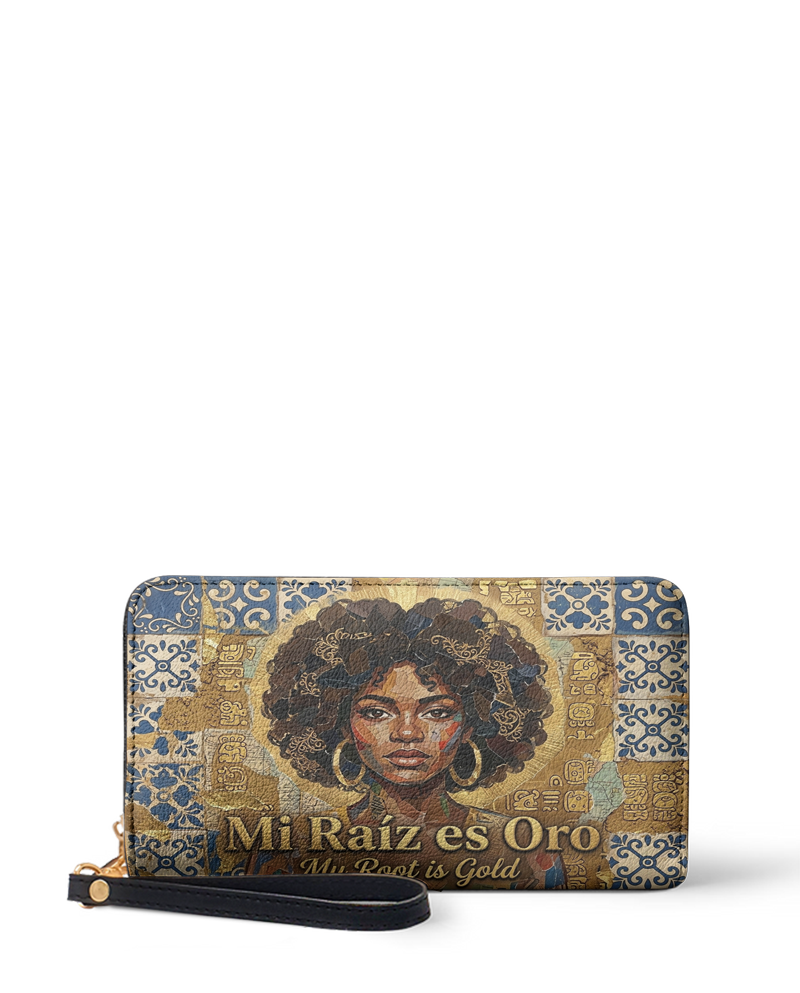 "Mi Raíz es Oro" ver.3 Long Wallet