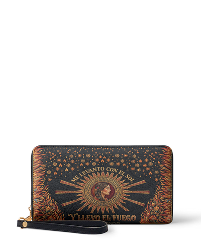 "Me levanto con el sol y llevo el fuego" ver.3 Long Wallet