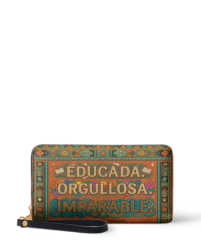 "Educada. Orgullosa. Imparable" ver.1 Long Wallet