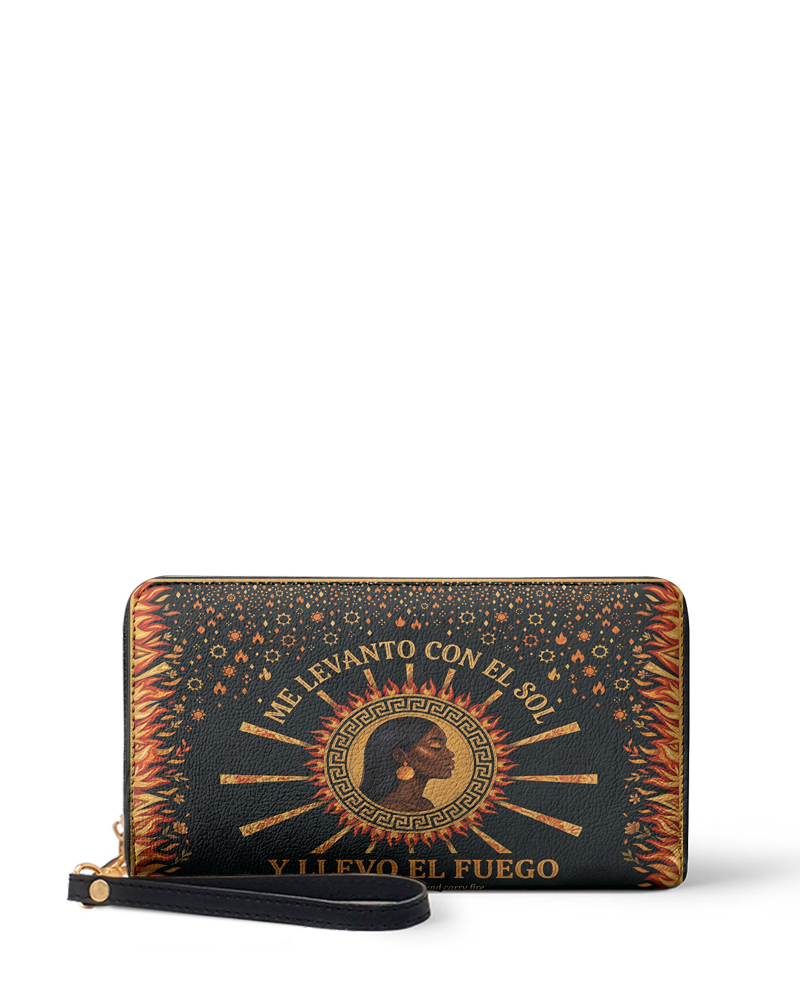 "Me levanto con el sol y llevo el fuego" ver.1 Long Wallet