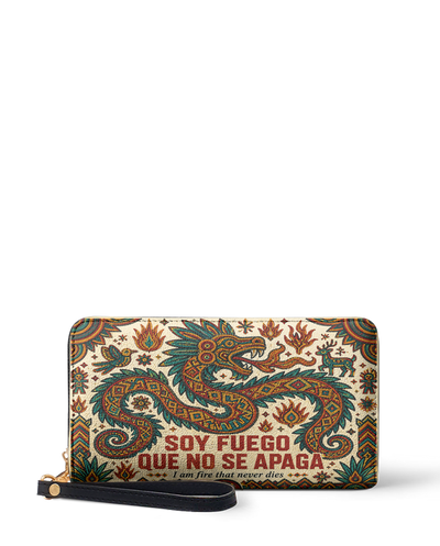 "Soy fuego que no se apaga" ver.2 Long Wallet