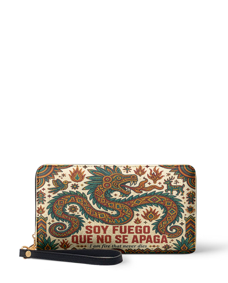 "Soy fuego que no se apaga" ver.2 Long Wallet