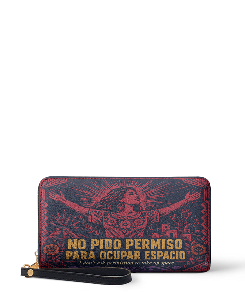 "No pido permiso para ocupar espacio" ver.2 Long Wallet