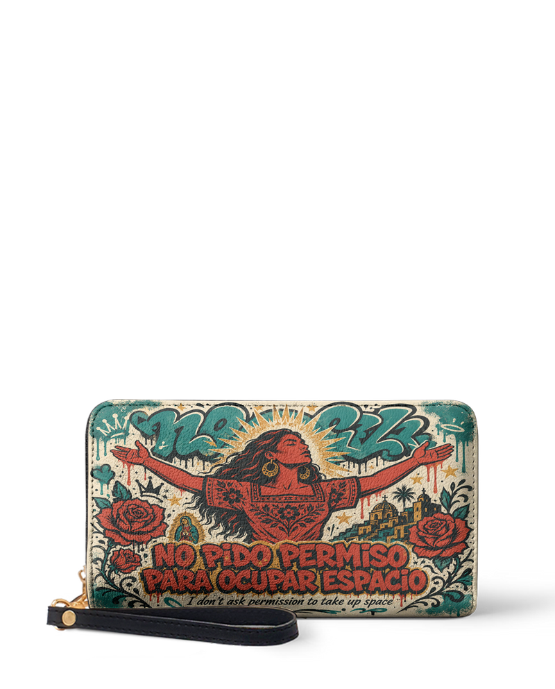 "No pido permiso para ocupar espacio" ver.3 Long Wallet