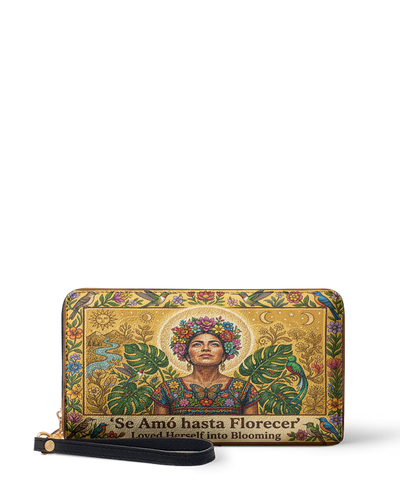 "Se amó hasta florecer" ver.7 Long Wallet