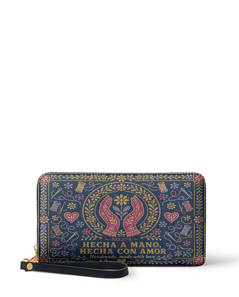 "Hecha a mano, hecha con amor" ver.4 Long Wallet