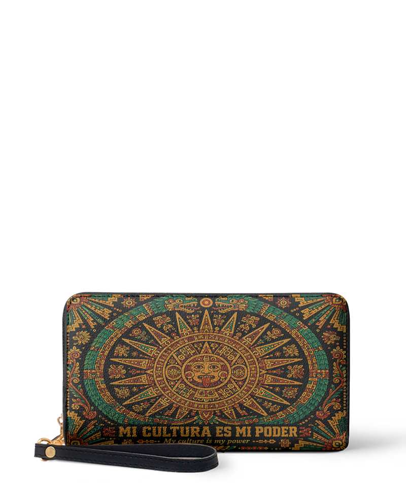 "Mi cultura es mi poder" ver.1 Long Wallet