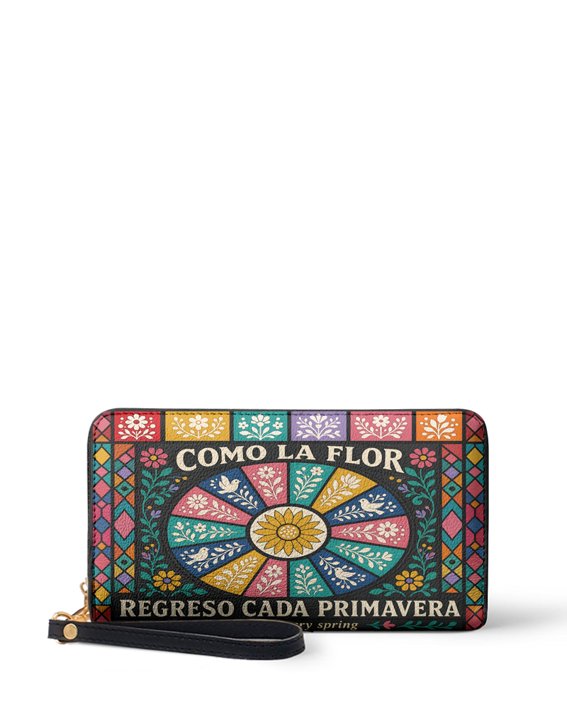 "Como la flor, regreso cada primavera" ver.2 Long Wallet