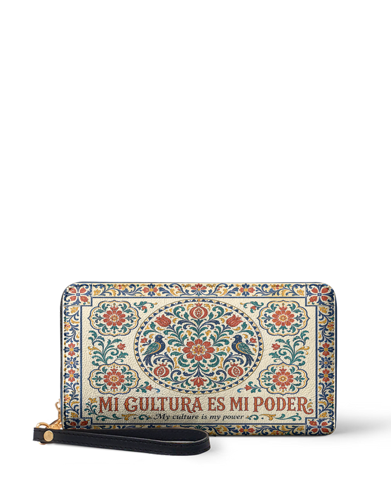 "Mi cultura es mi poder" ver.3 Long Wallet