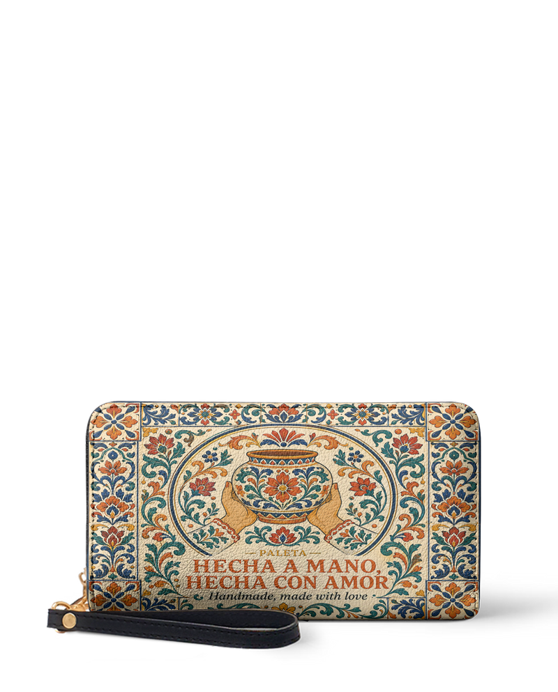 "Hecha a mano, hecha con amor" ver.2 Long Wallet