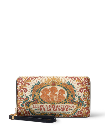 "Llevo a mis ancestros en la sangre" ver.5 Long Wallet