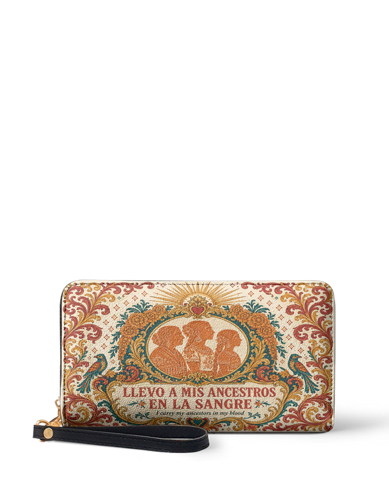 "Llevo a mis ancestros en la sangre" ver.5 Long Wallet