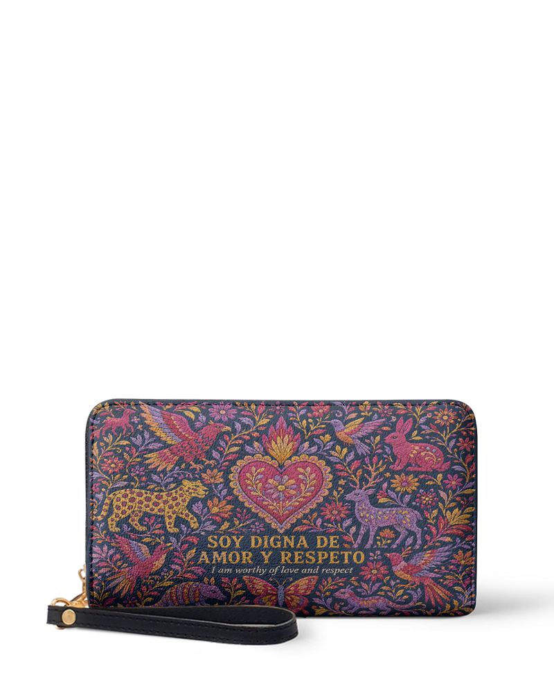 "Otomi Wild Embroidery" ver.2 Long Wallet