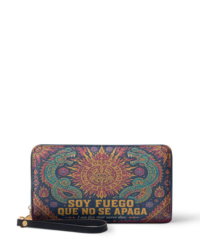 "Soy fuego que no se apaga" ver.3 Long Wallet