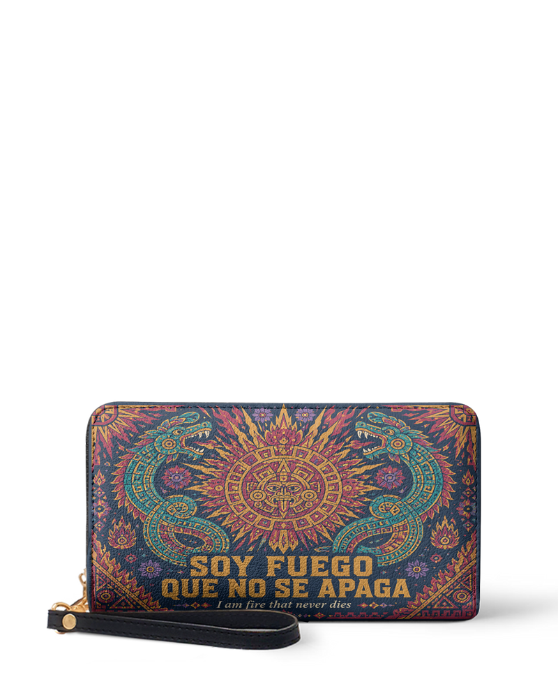 "Soy fuego que no se apaga" ver.3 Long Wallet