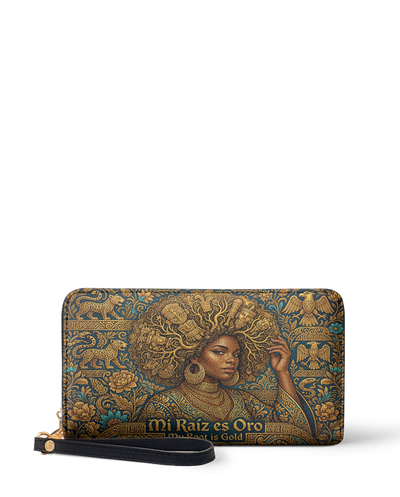 "Mi Raíz es Oro" ver.2 Long Wallet