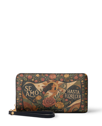 "Se amó hasta florecer" ver.2 Long Wallet