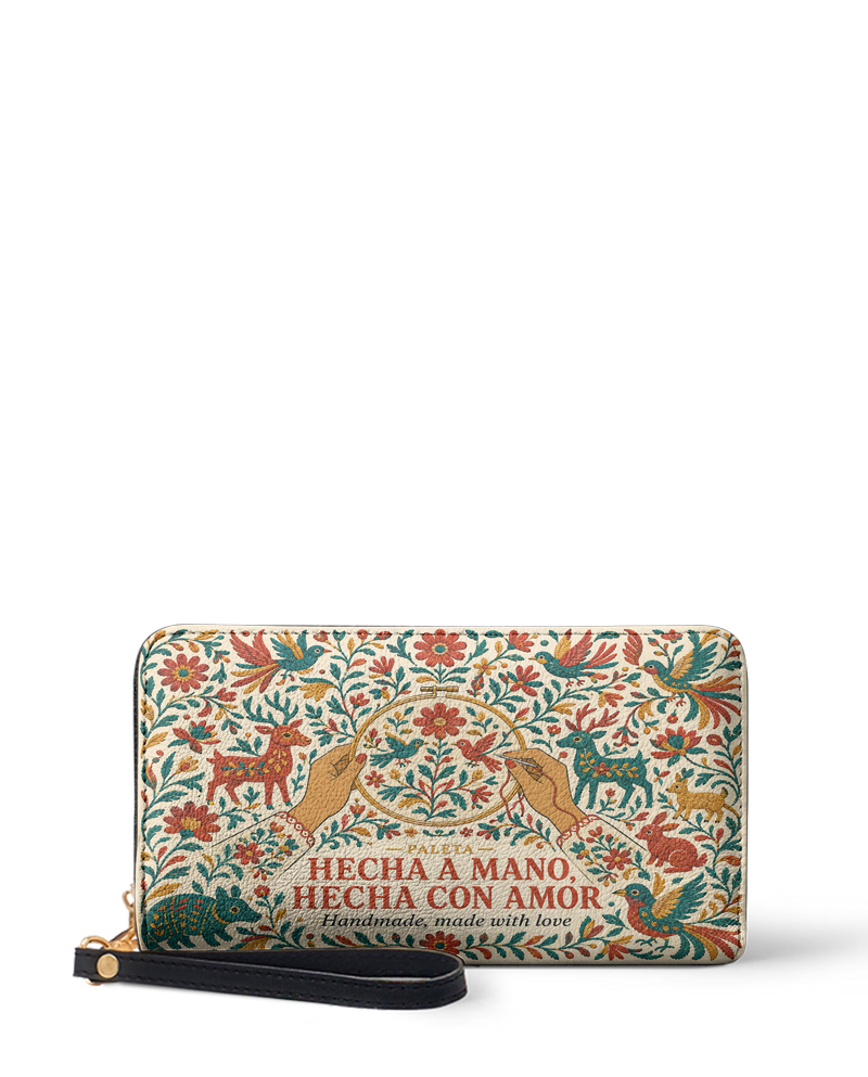 "Hecha a mano, hecha con amor" ver.1 Long Wallet