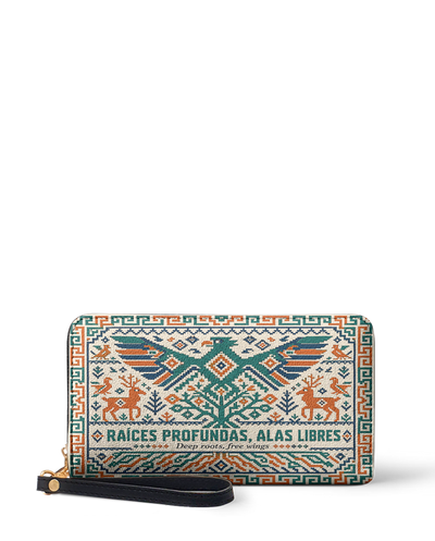"Raíces profundas, alas libres" ver.4 Long Wallet