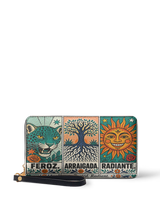 "Feroz. Arraigada. Radiante" ver.3 Long Wallet