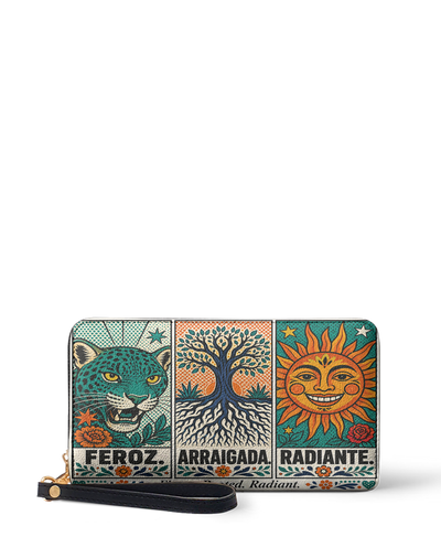 "Feroz. Arraigada. Radiante" ver.3 Long Wallet