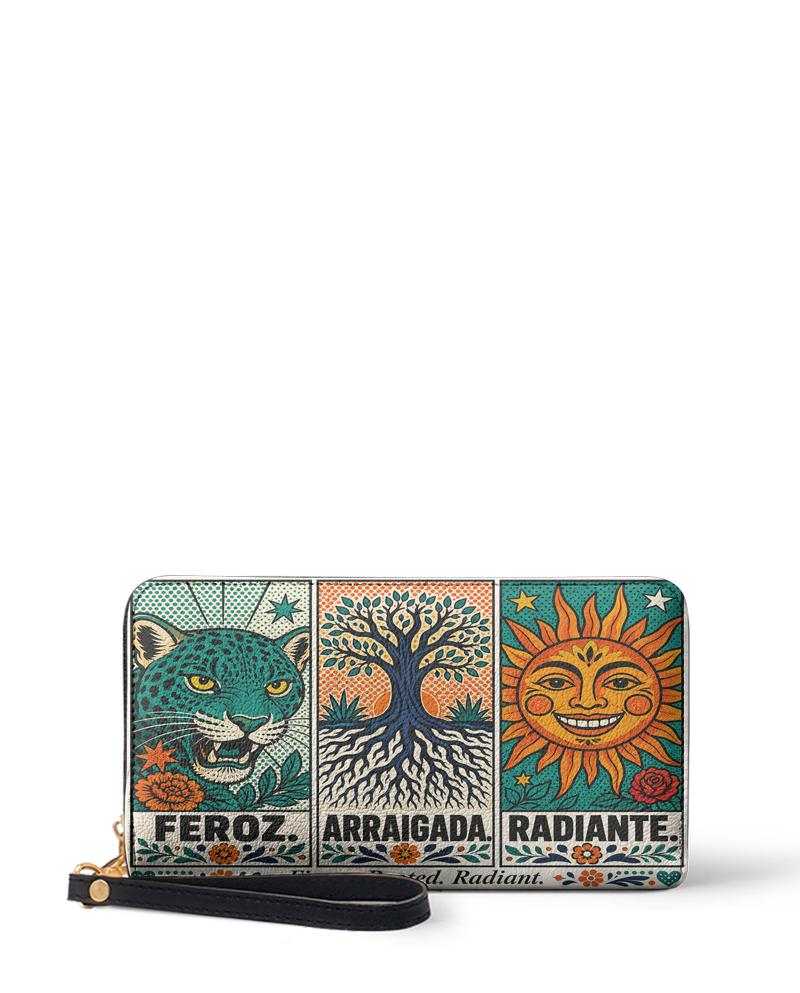 "Feroz. Arraigada. Radiante" ver.3 Long Wallet