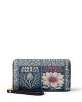 "Sanó en silencio, floreció con fuerza" ver.1 Long Wallet