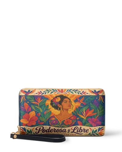 "Poderosa y Libre" ver.2 Long Wallet