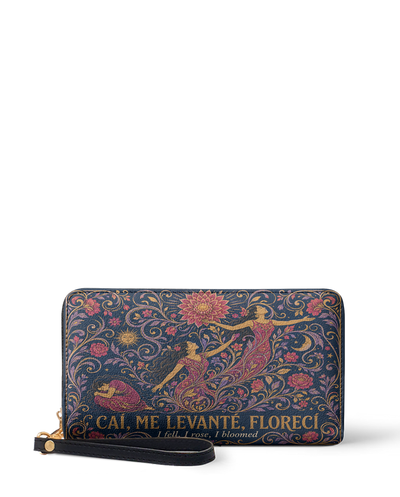 "Caí, me levanté, florecí" ver.5 Long Wallet