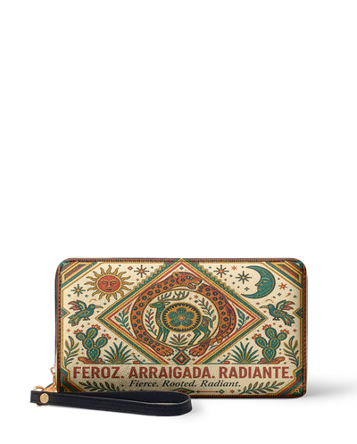 "Feroz. Arraigada. Radiante" ver.2 Long Wallet