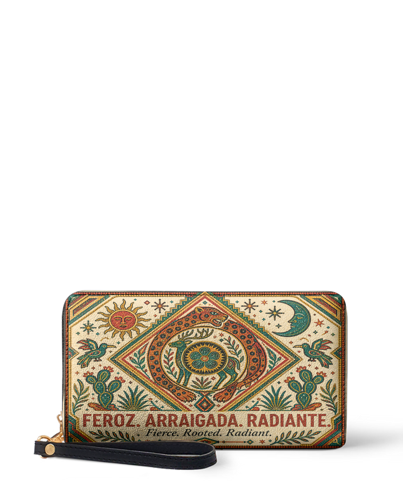 "Feroz. Arraigada. Radiante" ver.2 Long Wallet