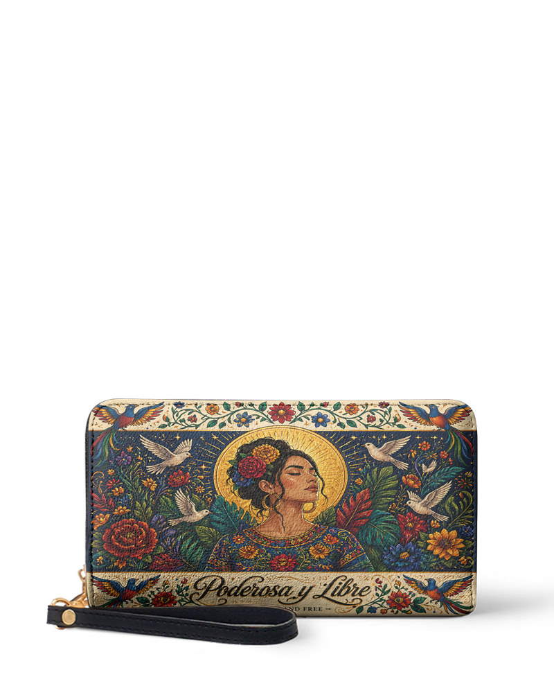 "Poderosa y Libre" ver.1 Long Wallet