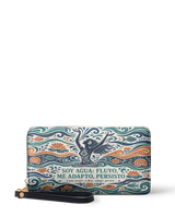 "Soy agua fluyo, me adapto, persisto" ver.1 Long Wallet