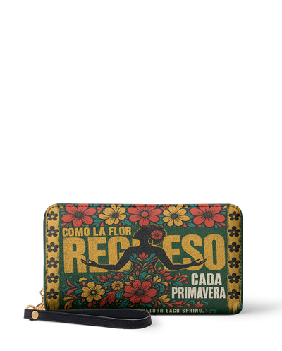 "Como la flor, regreso cada primavera" ver.1 Long Wallet