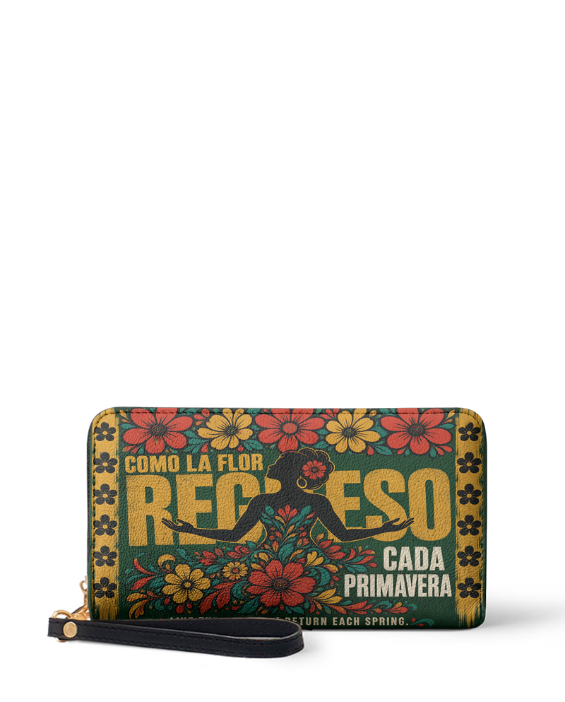 "Como la flor, regreso cada primavera" ver.1 Long Wallet