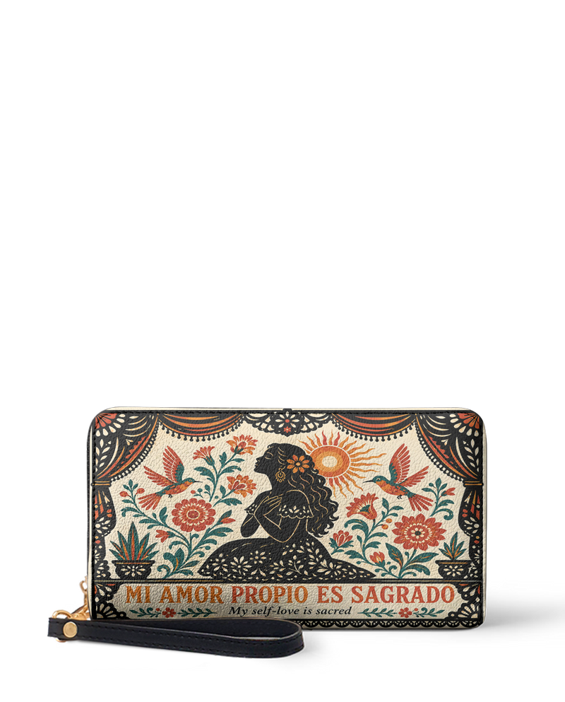 "Mi amor propio es sagrado" ver.5 Long Wallet