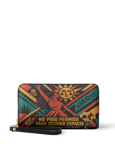 "No pido permiso para ocupar espacio" ver.1 Long Wallet
