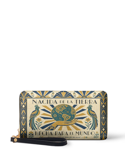 "Nacida de la tierra, hecha para el mundo" ver.2 Long Wallet