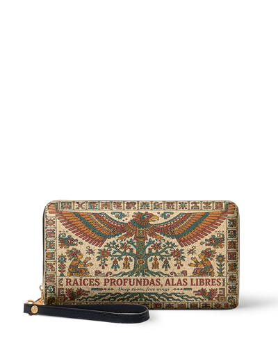 "Raíces profundas, alas libres" ver.5 Long Wallet