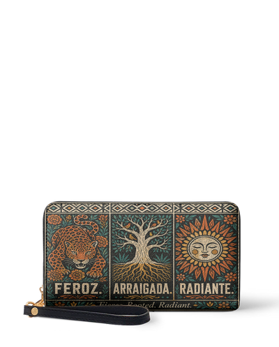 "Feroz. Arraigada. Radiante" ver.1 Long Wallet