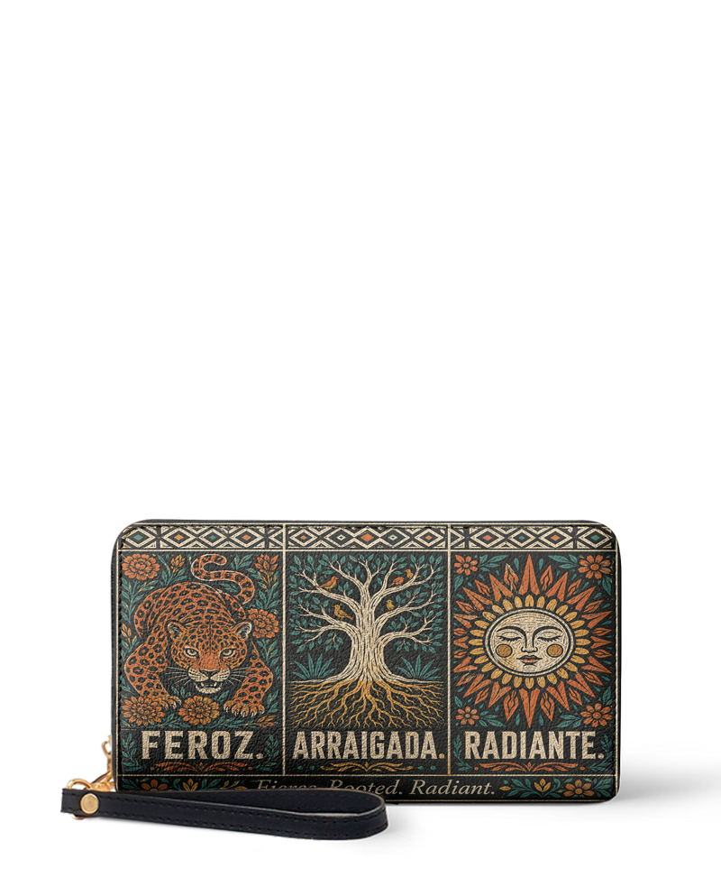 "Feroz. Arraigada. Radiante" ver.1 Long Wallet