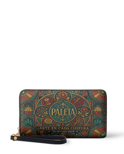 "La Paleta — Arte en cada costura" ver.5 Long Wallet