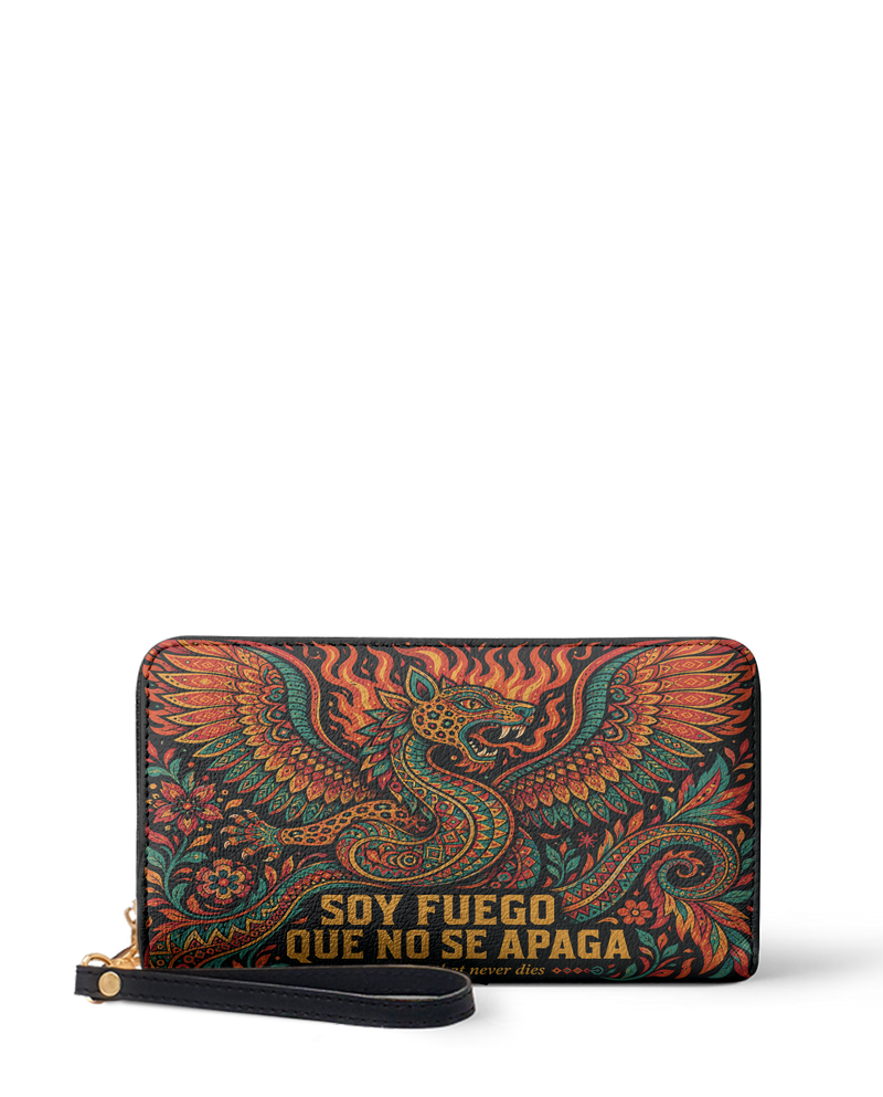 "Soy fuego que no se apaga" ver.1 Long Wallet