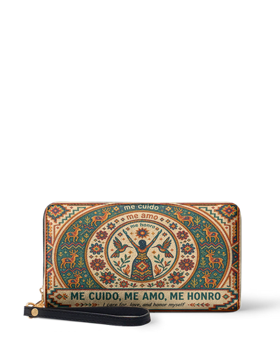 "Me cuido, me amo, me honro" ver.1 Long Wallet