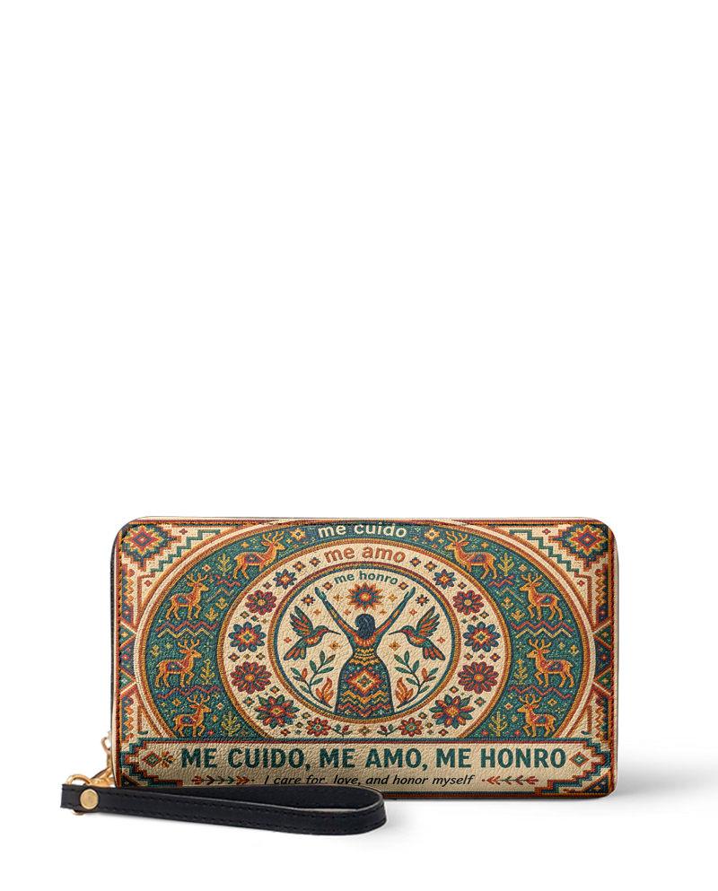 "Me cuido, me amo, me honro" ver.1 Long Wallet