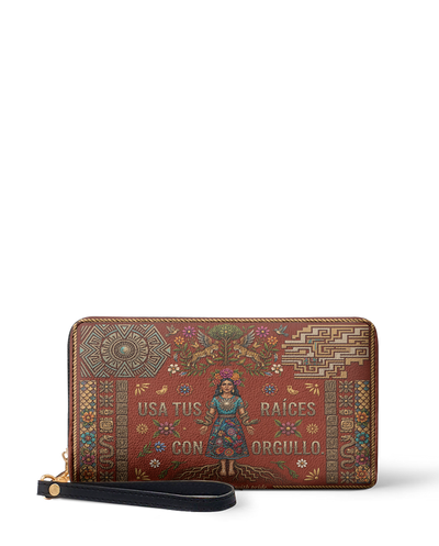 "Usa tus raíces con orgullo" ver.2 Long Wallet