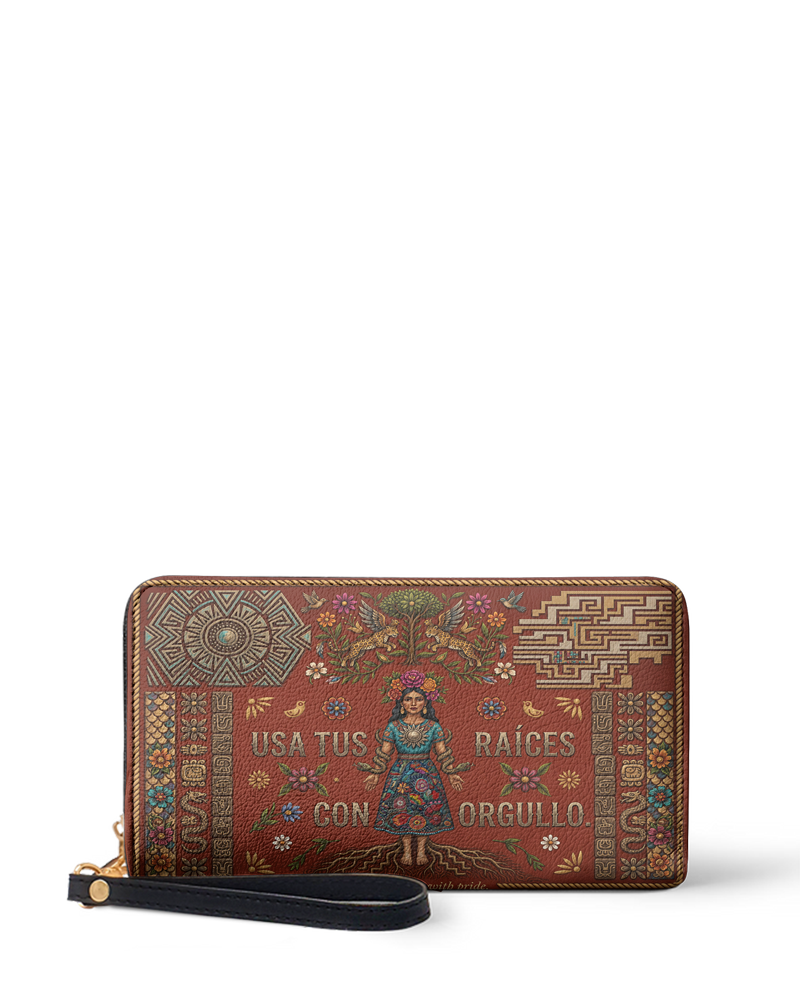 "Usa tus raíces con orgullo" ver.2 Long Wallet