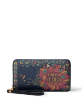 "Sanó en silencio, floreció con fuerza" ver.2 Long Wallet